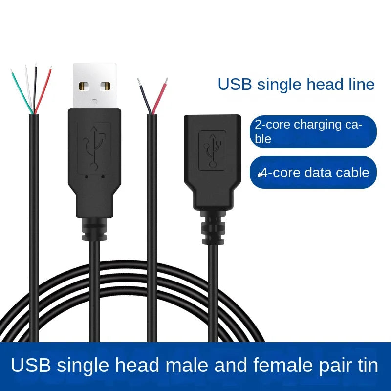 USB Type Male Female Bare — Swuffy