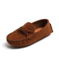 Boys Flat Leather Shoes Kids — Swuffy