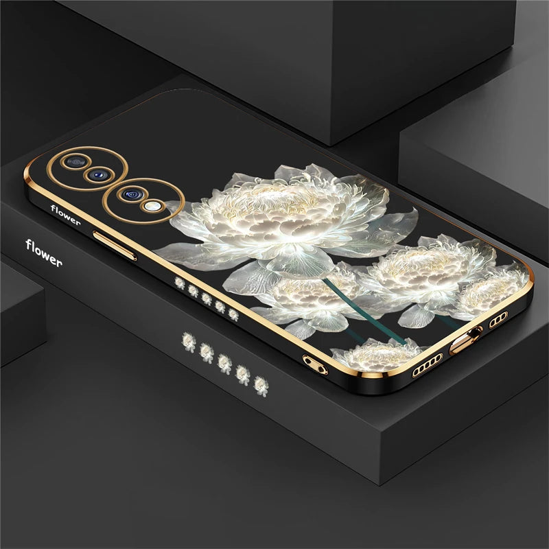 Lotus Flower Plating Phone Case — Swuffy