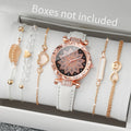 Watch Rhinestone Flower Dial Quartz — Swuffy