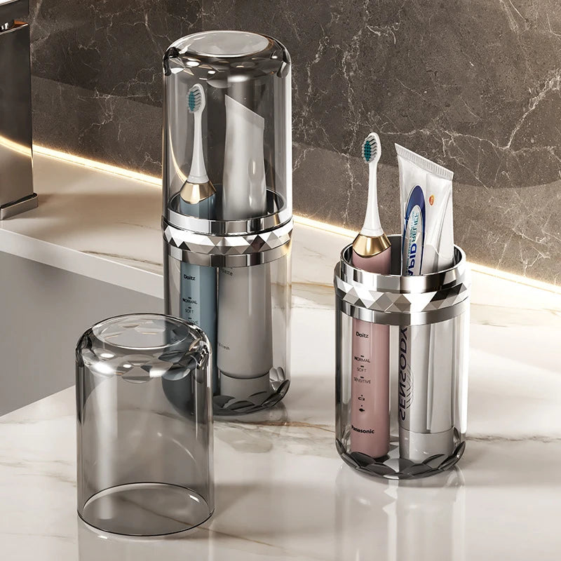 Toothpaste Toothbrush Holder Travel Bathroom — Swuffy