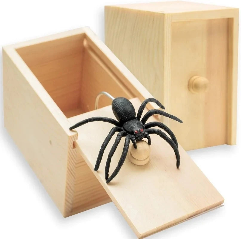 Spider Prank Box Pop Out — Swuffy