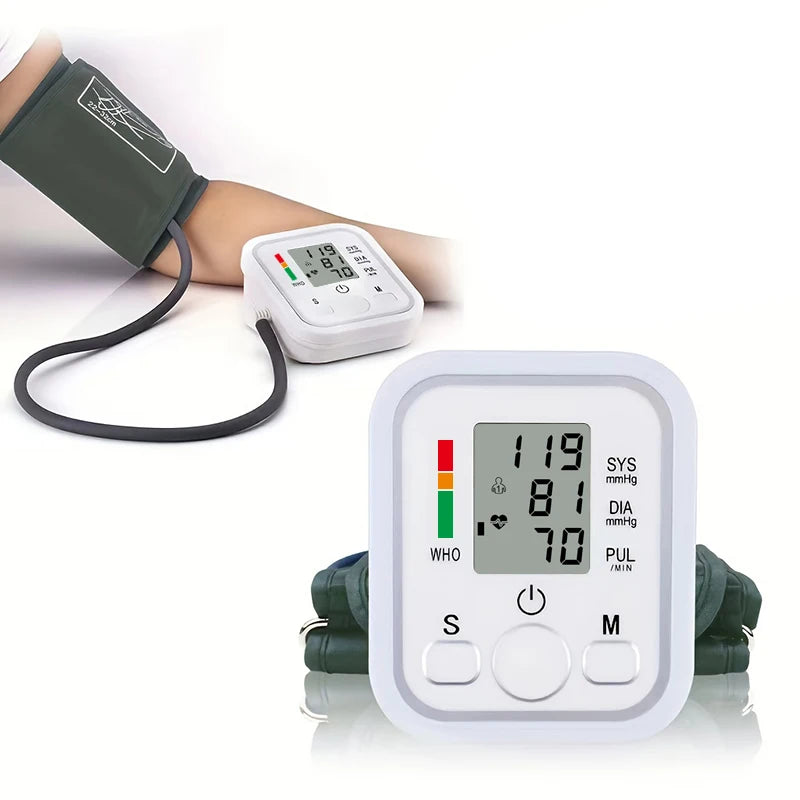 Cuff Sphygmomanometer Digital Arm Monitors — Swuffy