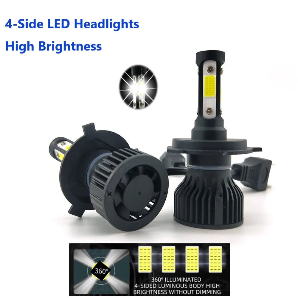 LED Headlight Bulbs Sides Sides — Swuffy