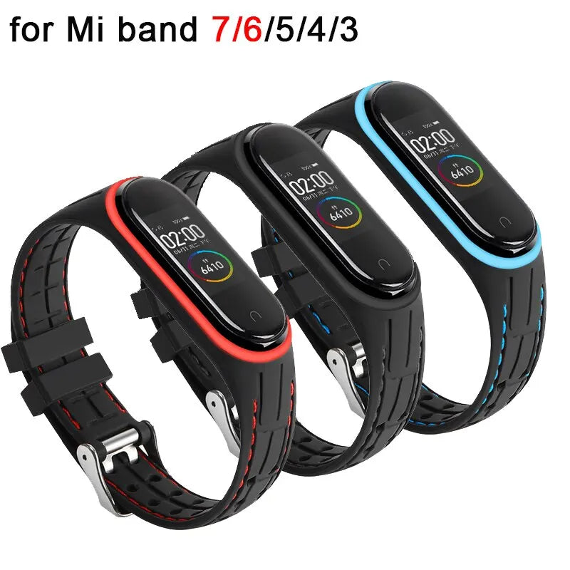 Strap Mi Band Watchband Sport — Swuffy