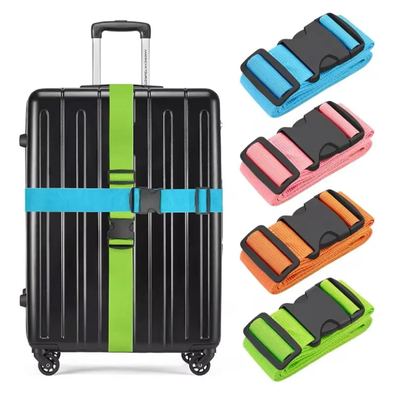 Straight Shaped Luggage Straps Suitcase — Swuffy