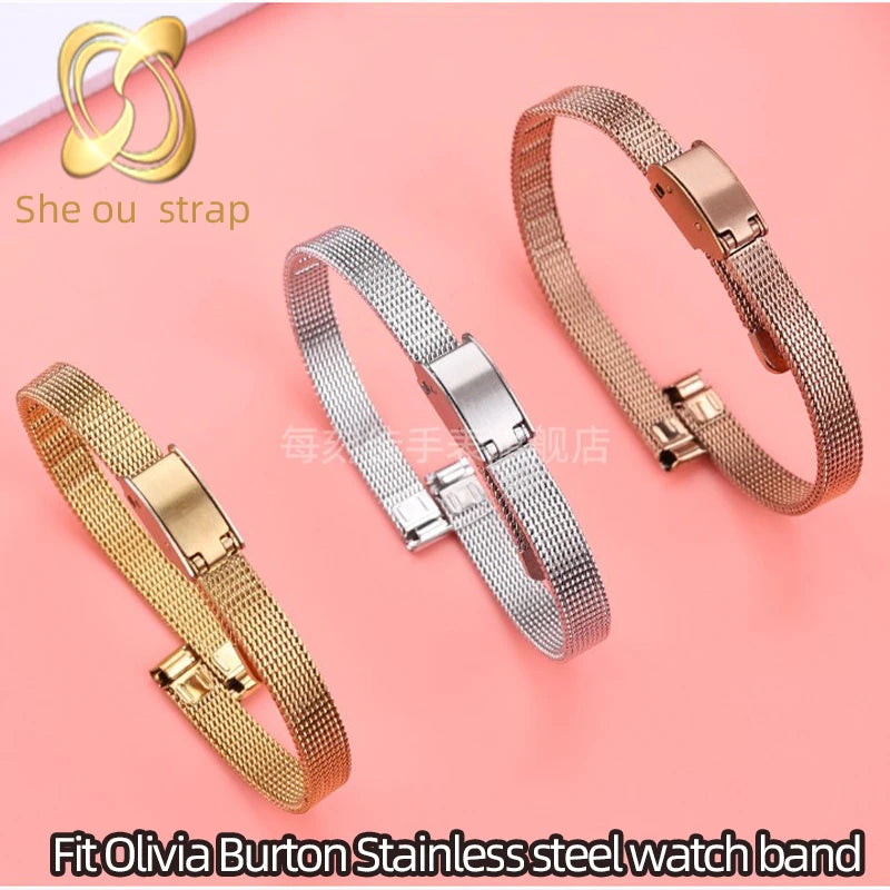 Mesh Watchband Rosemont Olivia Burton — Swuffy