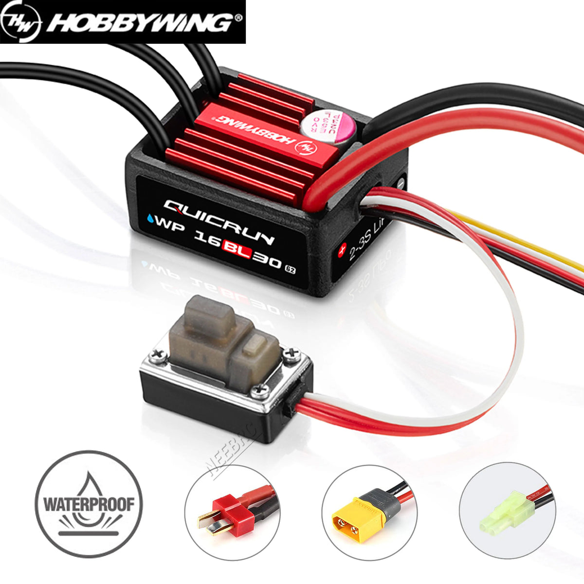 Nuvora Hobbywing Quicrun Wp 16Bl30 G2 30A Waterproof — Nuvora