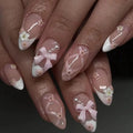 French False Nails Bow Knot — Swuffy