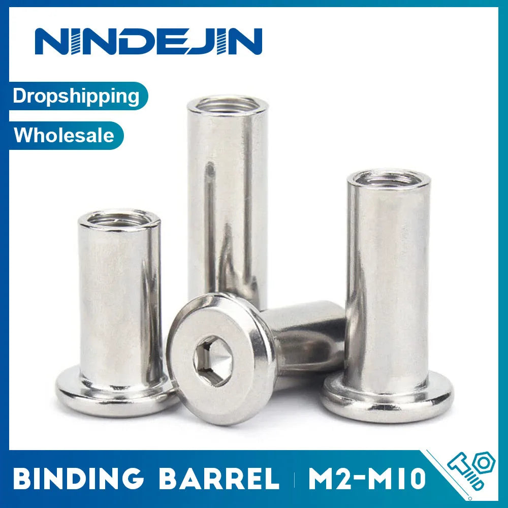 Binding Barrel Nut Stainless Steel — Swuffy