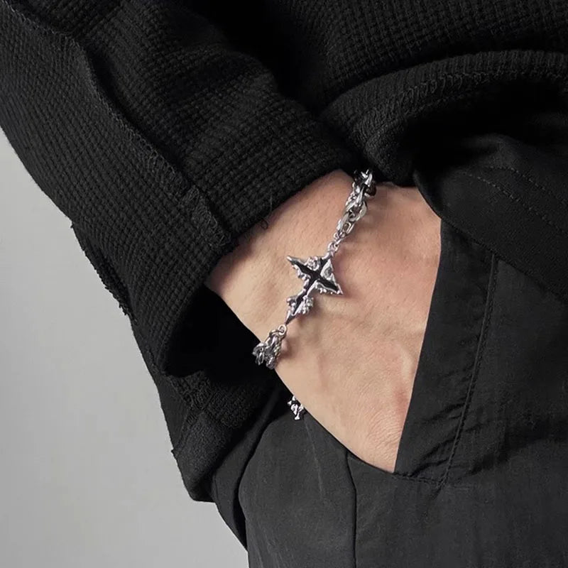 Sales Dark Cross Necklace Punk — Swuffy
