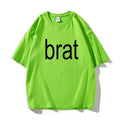 Nuvora Charli Xcx Brat T Shirt Women Manga — Nuvora