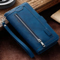 Card Zipper Leather Wallet Case — Swuffy