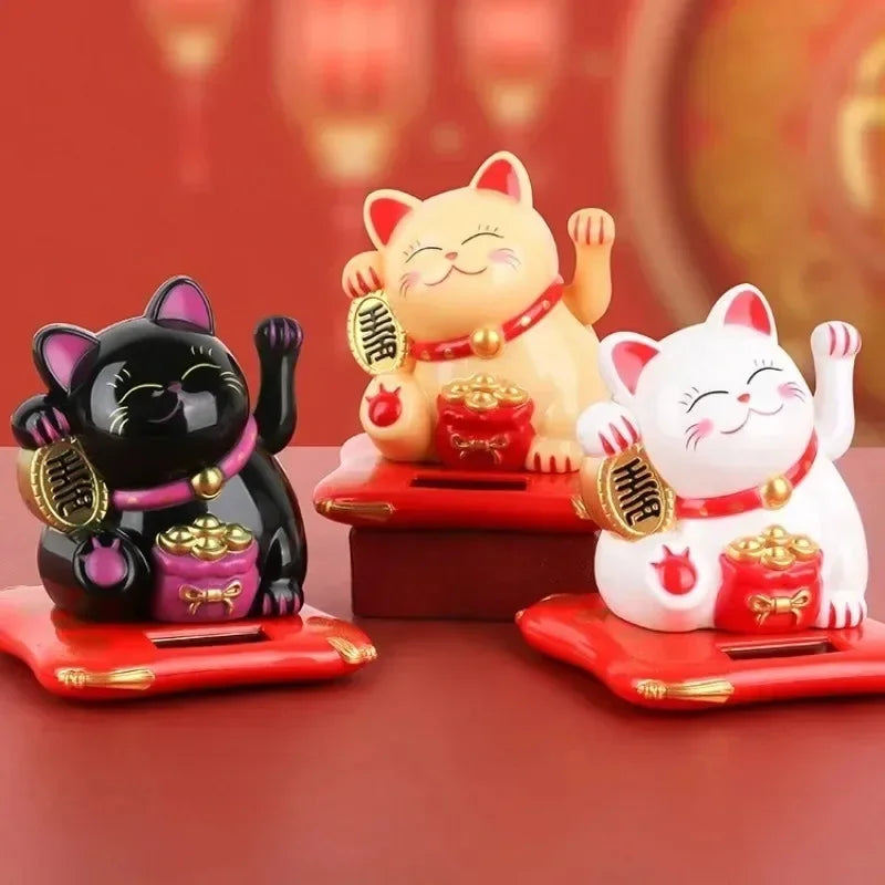 Solar Powered Automatic Waving Cat — Swuffy