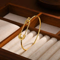 Safety Pin Hook Bangle Bracelet — Swuffy