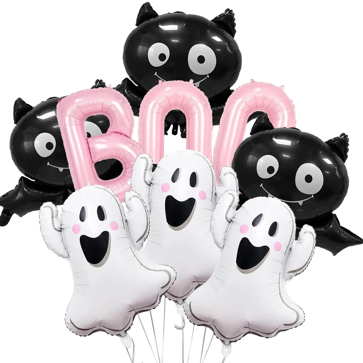 Halloween Ghost Balloons Pink Boo — Swuffy
