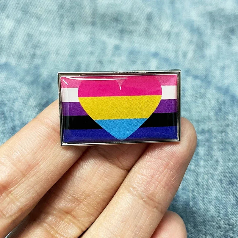 Pride Flag Enamel Pin Set — Swuffy