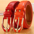 Leather Buckle Belt Simple Fashionable — Swuffy