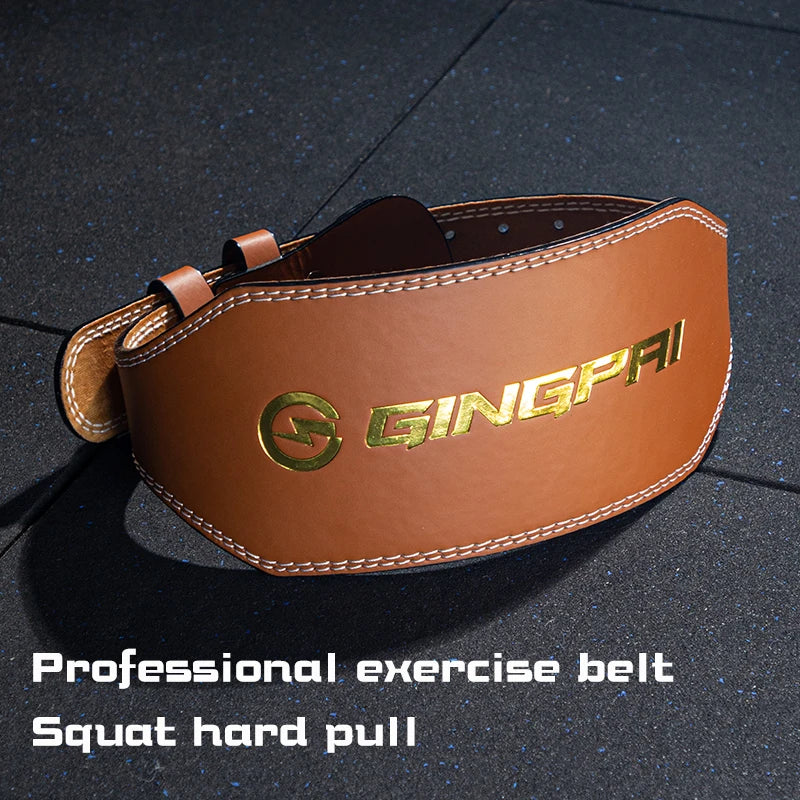 Fitness Leather Belt Squat Hard — Swuffy