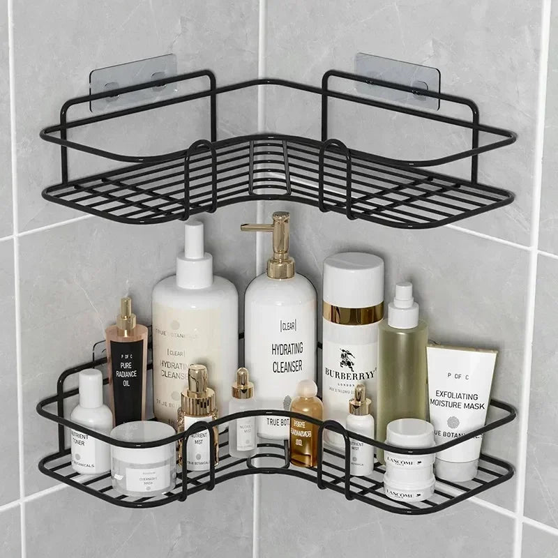 Corner Wall-Mounted Bathroom Shelf — Swuffy