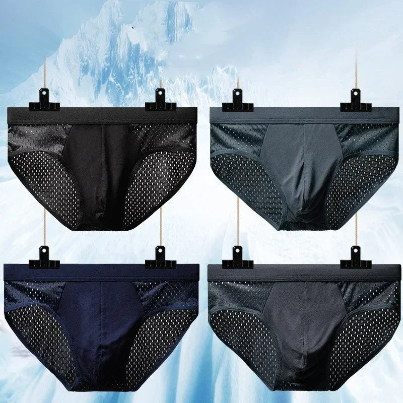 Ice Silk Underwear Briefs Breathable — Swuffy