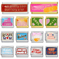 Personalized Signature Words Italian Charms — Swuffy