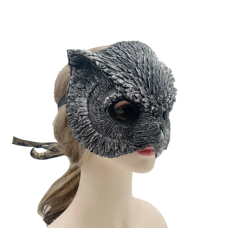 Halloween Owl Mask Animal Mask — Swuffy