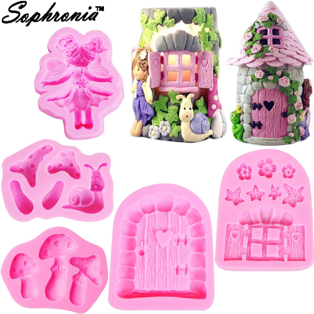 Fairy Flower House Muchroom Snail — Swuffy