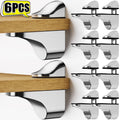 Zinc Alloy Adjustable Glass Shelf — Swuffy