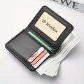 Minimalism PU Leather Credit Card — Swuffy