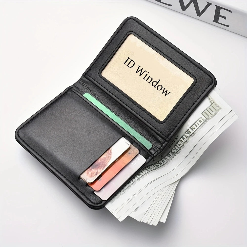 Minimalism PU Leather Credit Card — Swuffy