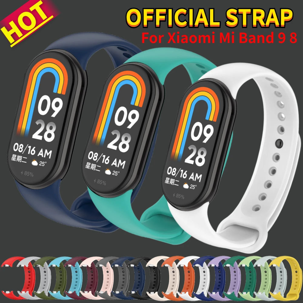Sports Silicone Strap Xiaomi Mi — Swuffy