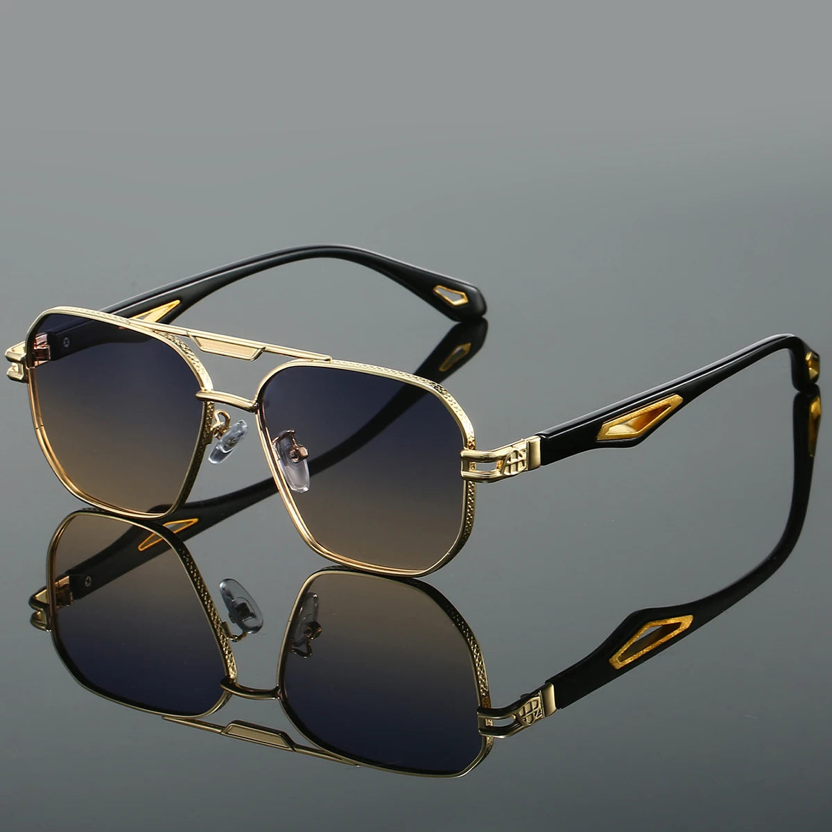 Kammpt Vintage Square Sunglasses Classic — Swuffy