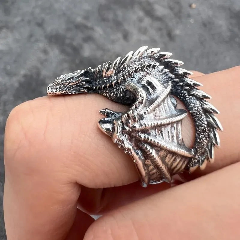Dragon Rings Gothic Punk Pterosaur — Swuffy