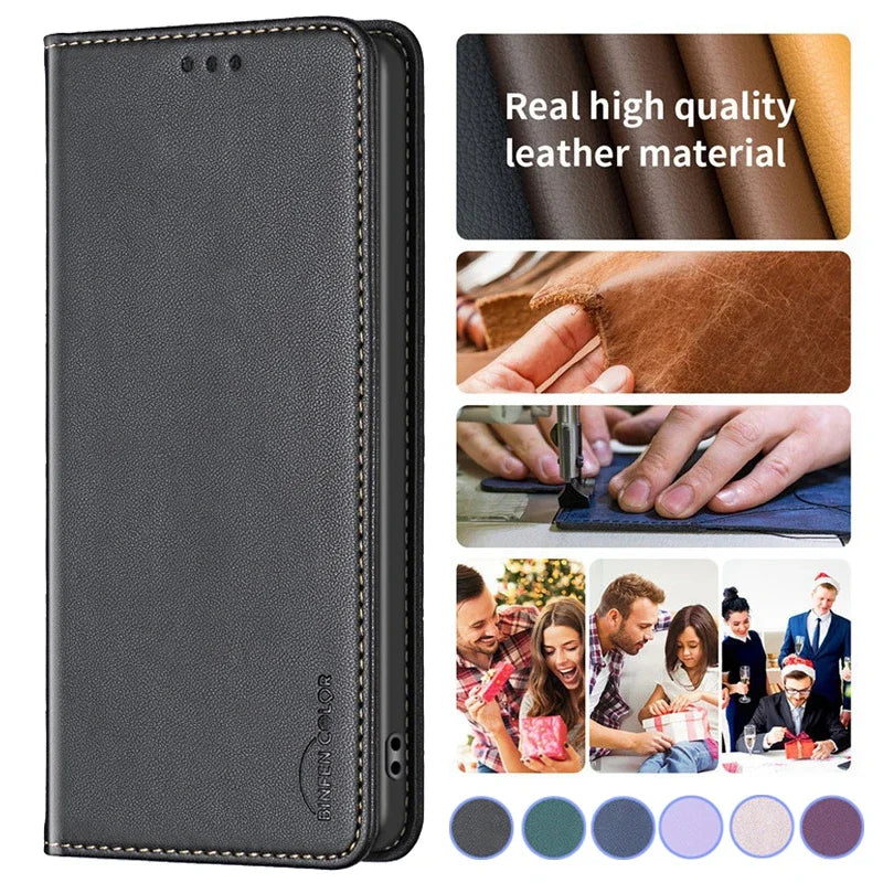 Magnetic Wallet Bag Phone Case — Swuffy