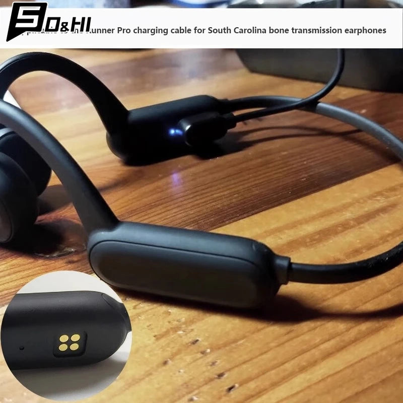 Bone Conduction Earphones Magnetic Charging — Swuffy