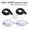 Extension Power Cable White Black — Swuffy