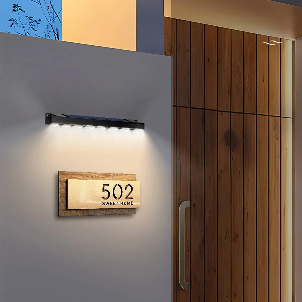 Solar Wall Light Outdoor Waterproof — Swuffy