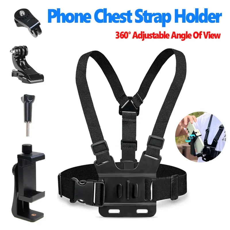 Mobile Phone Chest Strap Mounting — Swuffy