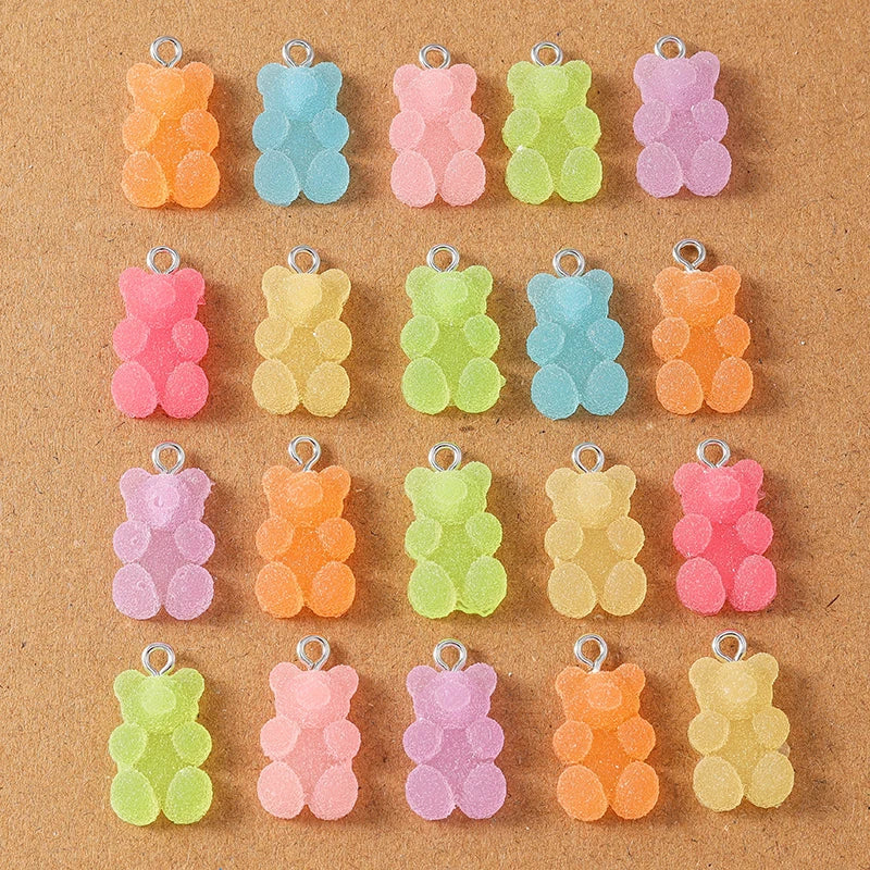 Gummy Bear Pendants Charm Jewelry — Swuffy