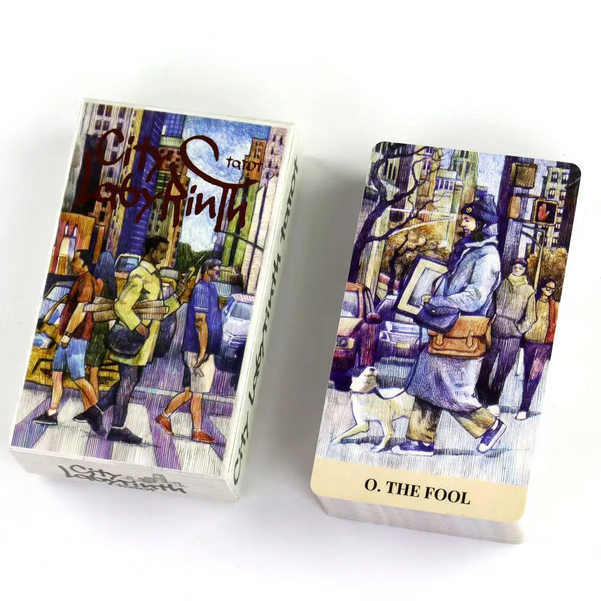 City Labyrinth Tarot Cards Tarot — Swuffy