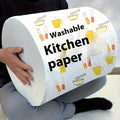 Nuvora Washable Reusable Kitchen Paper Roll Thick Pearl — Nuvora