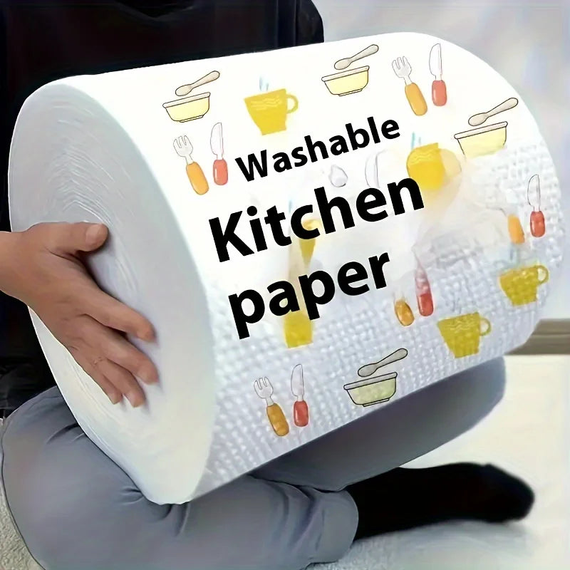 Nuvora Washable Reusable Kitchen Paper Roll Thick Pearl — Nuvora