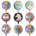 Inch Cartoon Rainbow Unicorn Foil — Swuffy