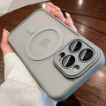Magnetic Matte Translucent Case Iphone — Swuffy