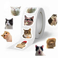 Cat Graffiti Stickers Notebooks Water — Swuffy
