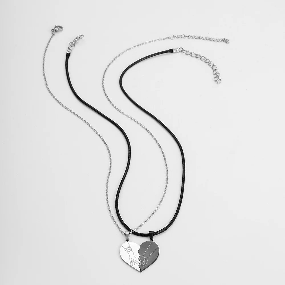Stainless Steel Heart Puzzle Lock — Swuffy