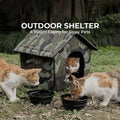 Collapsible Outdoor Cat House Pet — Swuffy