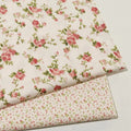Rose Floral Cotton Fabric — Swuffy
