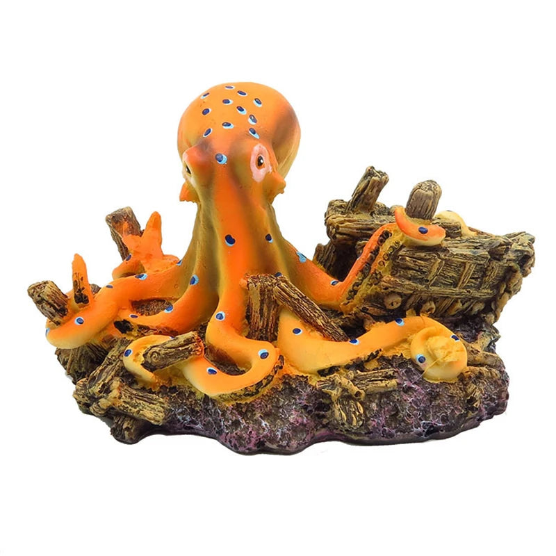 Resin Octopus Statue — Swuffy
